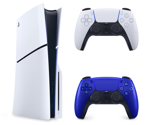 Sony PlayStation 5 Slim + DualSense Cobalt Blue - 1200187 - zdjęcie